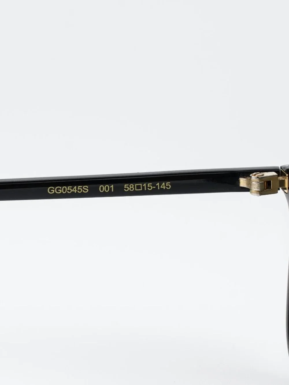 Gucci Men Sunglasses Black Grey Pilot Oversized GG0545S 001 NEW AUTHENTIC